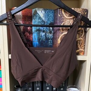 Danskin Chocolate Bralette